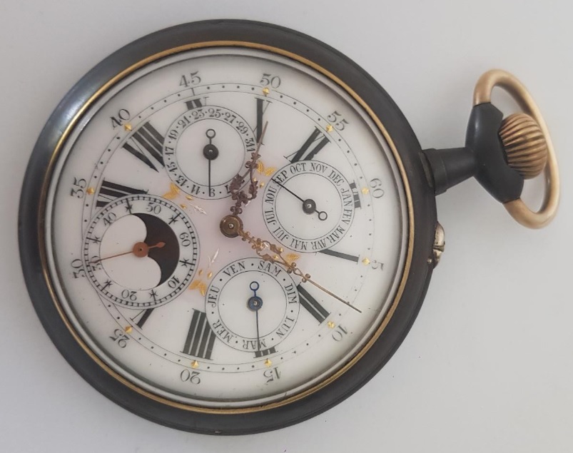 Old Lunar Pocket Watch